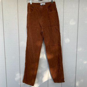 Action Wear USA Vintage Rust Embroidered Pants